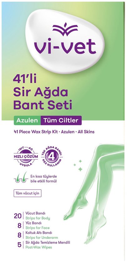 Acorelle Organic Cold Wax Strips Oksels & Bikini