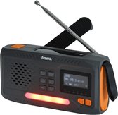 Bol.com Ferera Draagbare Noodradio - Robuuste Emergency Radio - Survival Noodpakket - Solar Opwindbaar - Powerbank Zonneenergie ... aanbieding