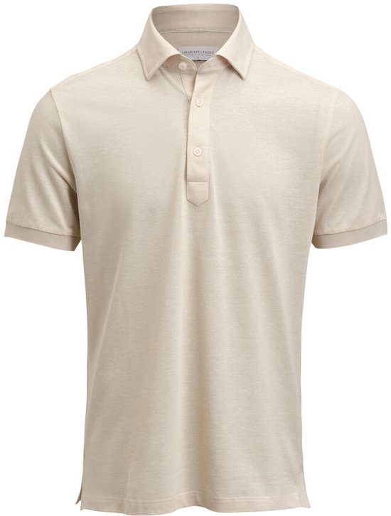 Polo ajusté J. Harvest & Frost Indigo Bow 133 S/ S 2913300 - Sable - XL