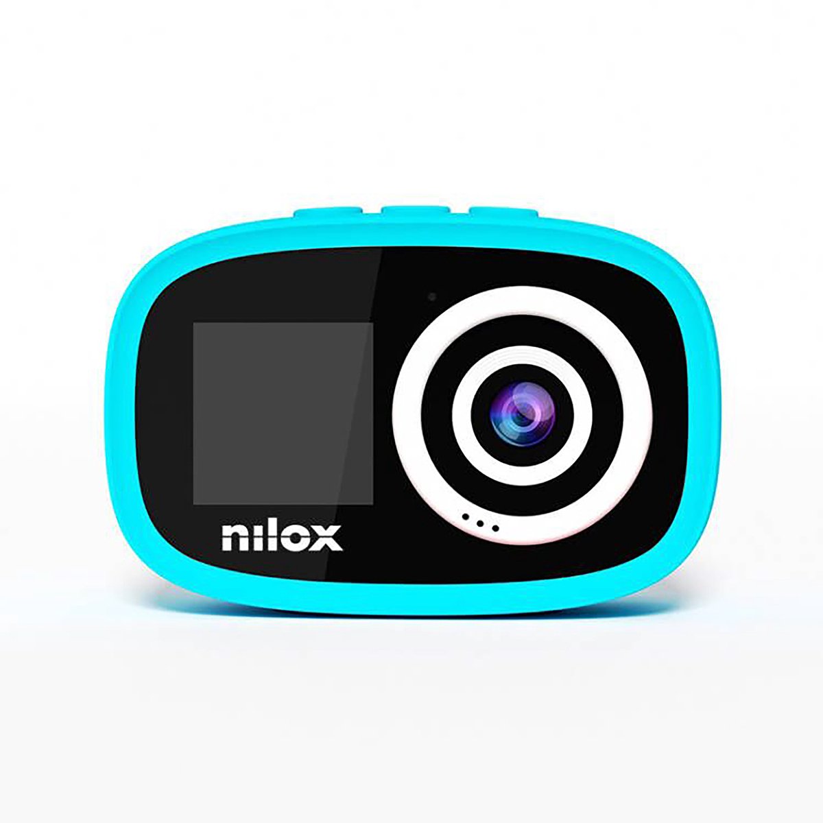 Nilox Action Camera Kinderen - 12MP - 2 LCD schermen - 15 Filters - Full HD - IP67 - Blauw