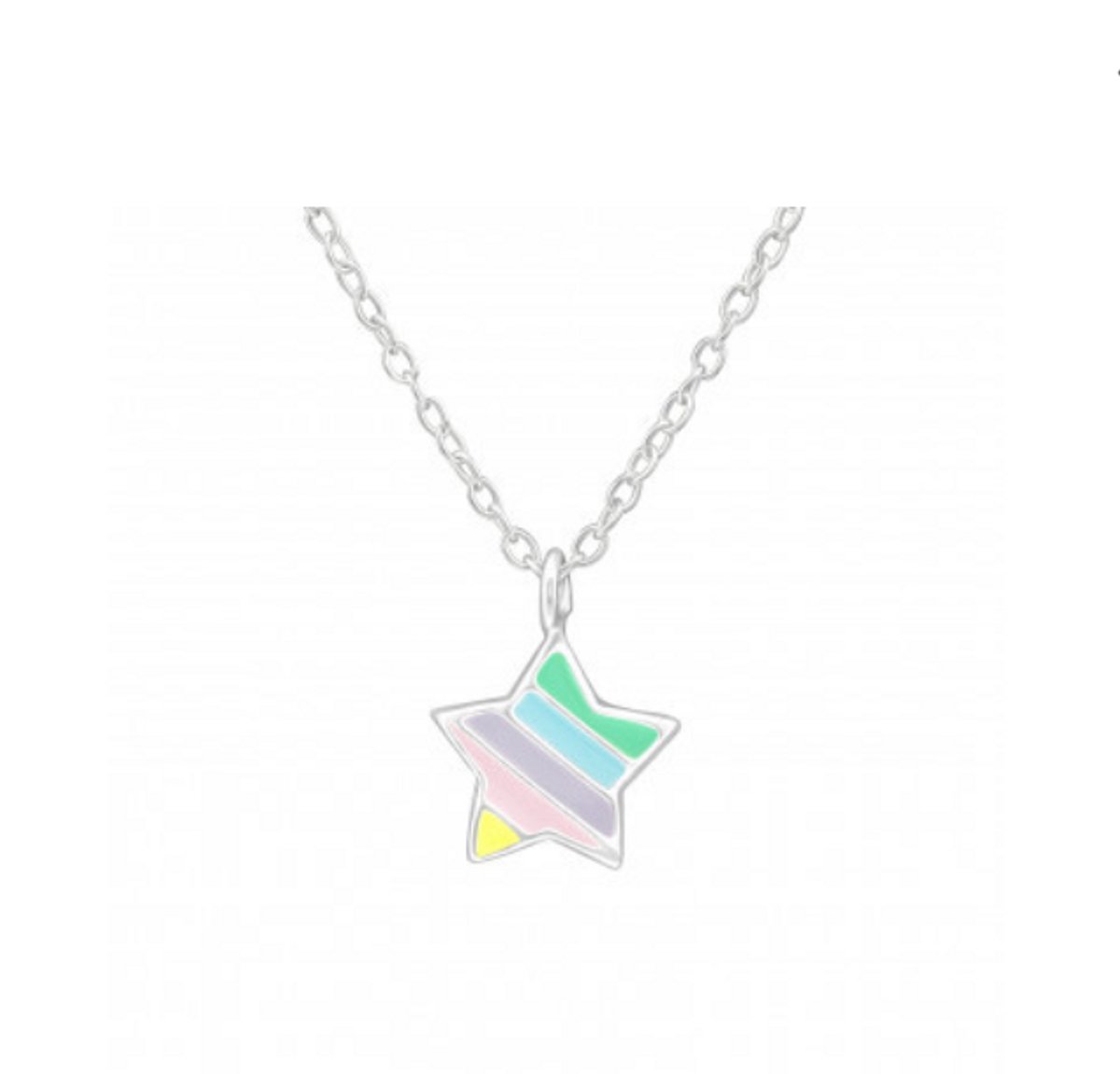 Ketting - Ster - Echt Zilver - Cadeau - Verjaardag - Communie