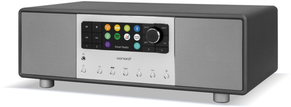 Sonoro Primus Hybride radio Zwart