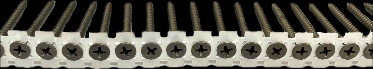 Gebandeerde gipsplaatschroef 3.5x35 fijne spoed/draad - 1.000 stuks