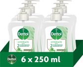 Dettol Handzeep - Antibacterieel - Verzachtend - Aloë Vera - 6 x 250 ml