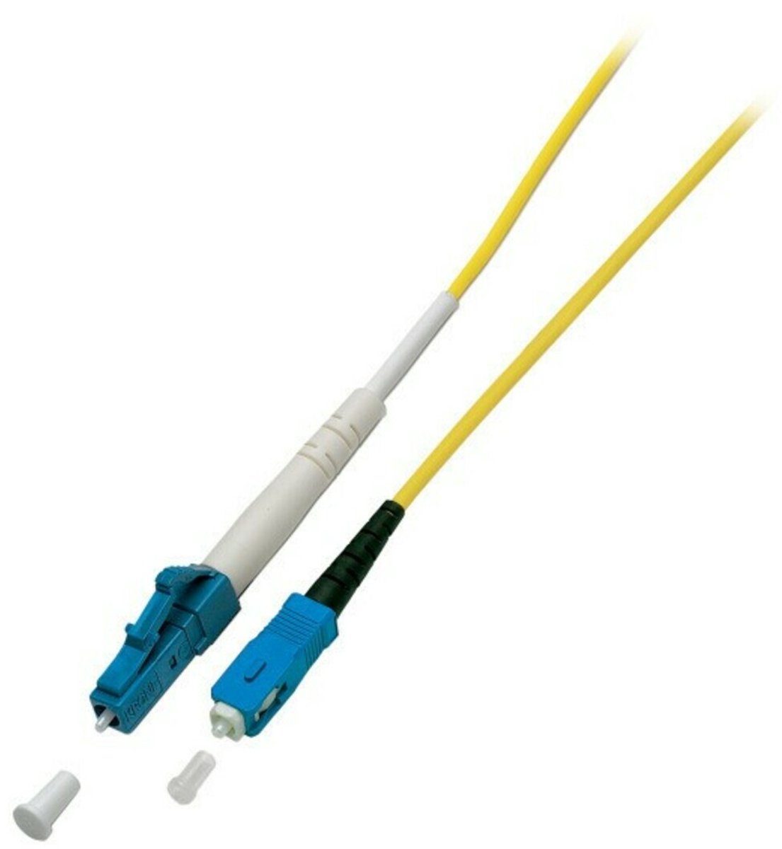 Danicom OS2 simplex glasvezel kabel LC-SC 0,50m