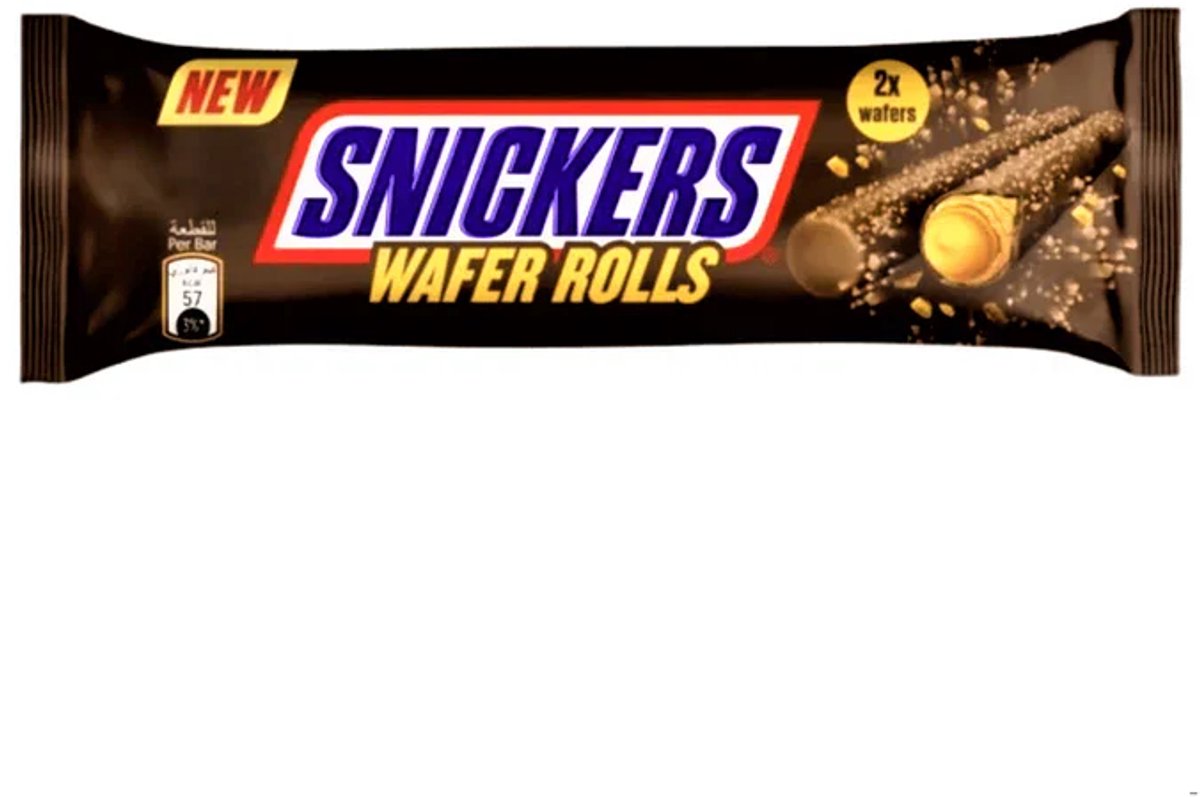 Snickers wafels 12x 24 gram