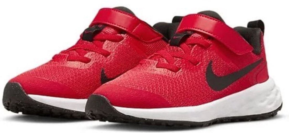 NIKE Revolution 6 kinder sneaker schoenen DD1095 Rood