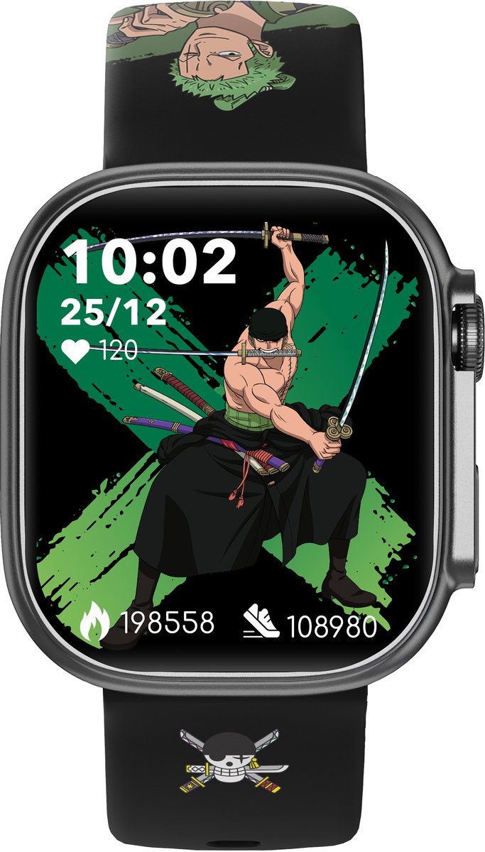 Abyx Fit Touch 5 One Piece – Exclusieve smartwatch model Zoro