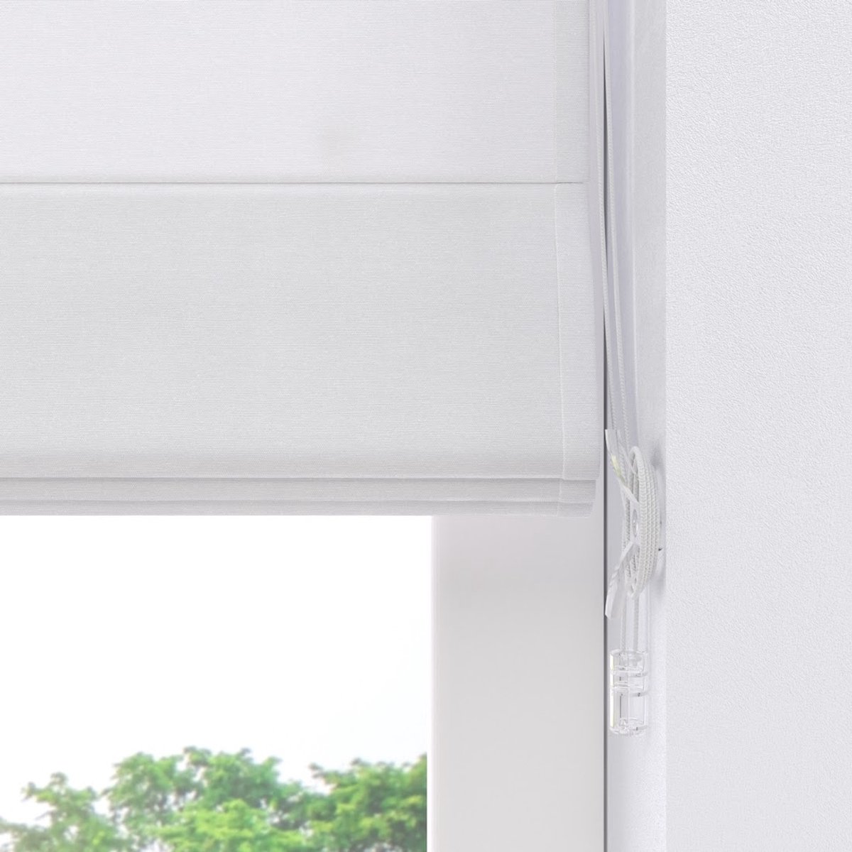 Vouwgordijn Easy Canvas - White - 100 x 180 – foto 4