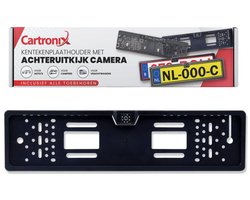 Cartronix RV-410 kentekenplaathouder met camera | 8 LED Nachtzicht