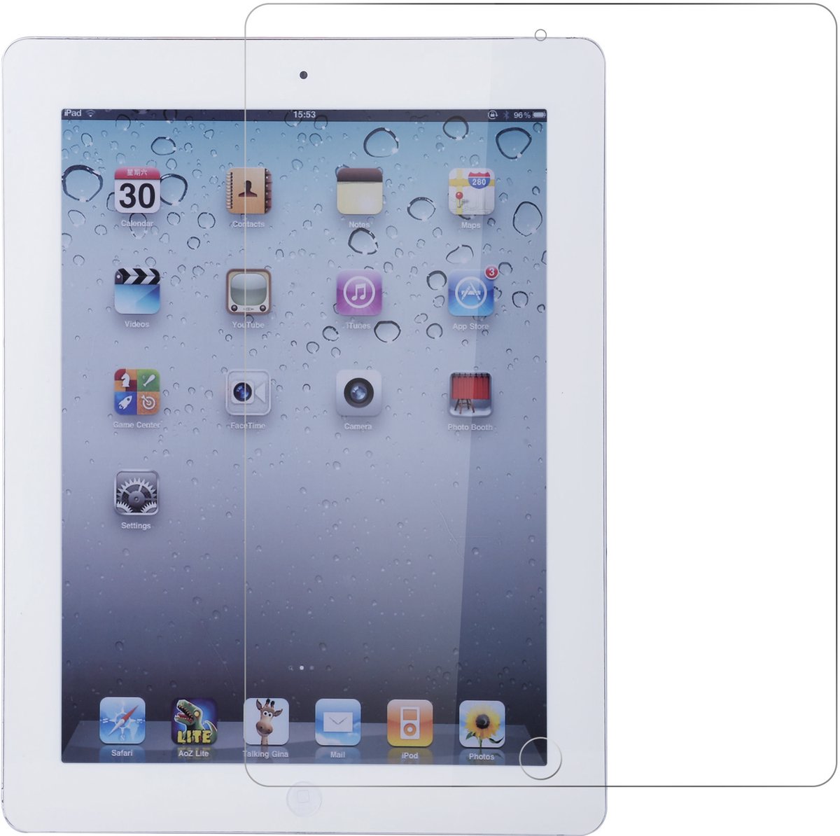 Screenprotector voor Apple iPad 2-3-4 met optimale touch gevoeligheid