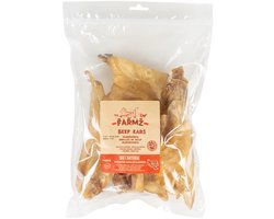 Duvoplus - Hondensnack - Hond - Farmz Runderoren +/-25g - 12st - 17x9cm - 12st