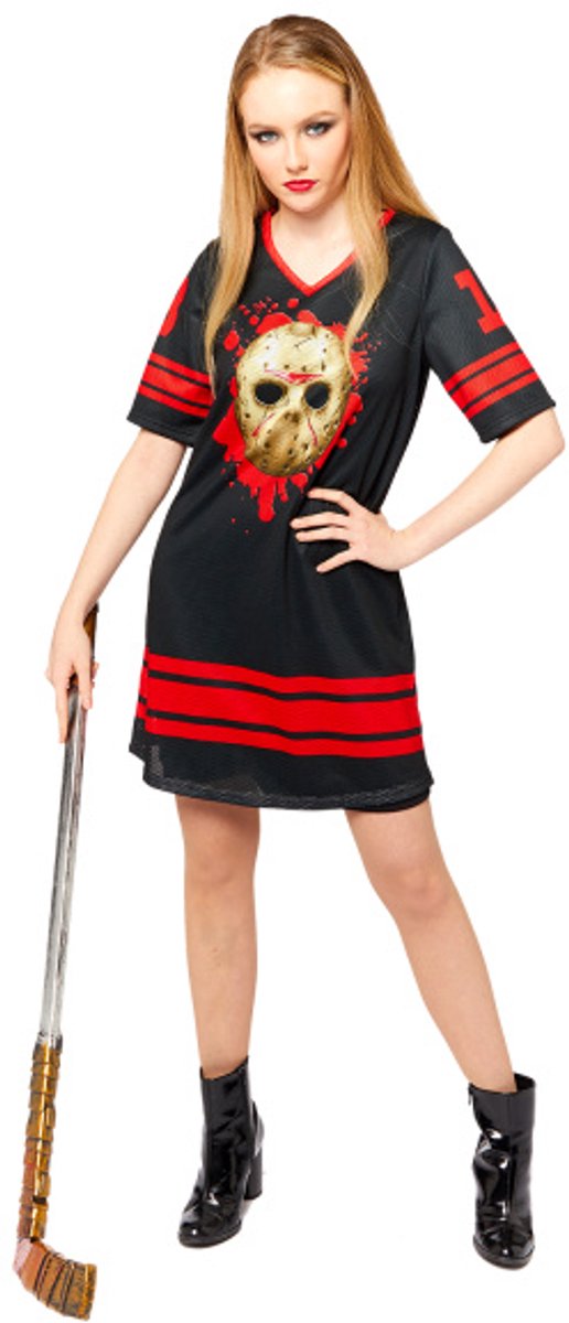 Halloween Kostuum Jason Voorhees Dames Officieel - Maat M/L