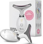 Fritzline Huidverjongingsapparaat – Facelift & Anti-Rimpel – 7 LED Kleurentherapie – Inclusief Eye Pads