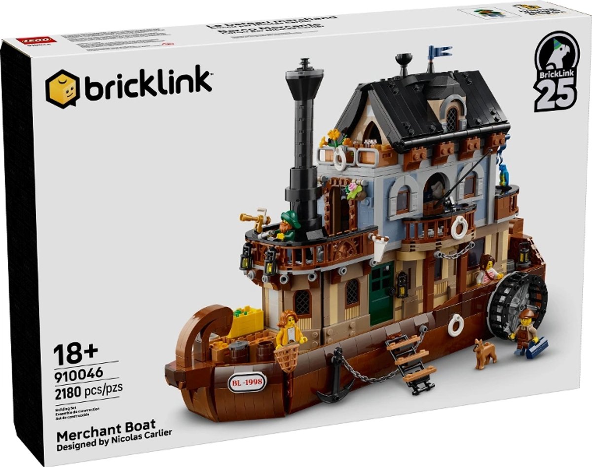 Lego Bricklink Merchant Boat nr 910046