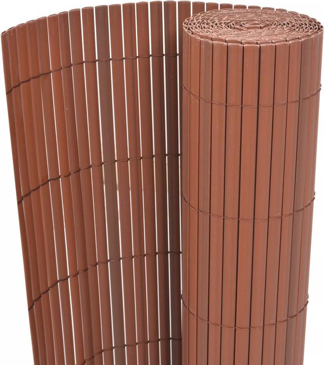 vidaXL Tuinafscheiding dubbelzijdig 90x400 cm grijs, schutting, tuinschutting, omheining, schuttingen, tuinschuttingen, omheiningen