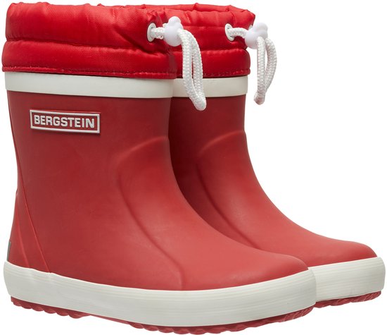 Bergstein Classic Thermo Unisex Junior Regenlaarzen - Red