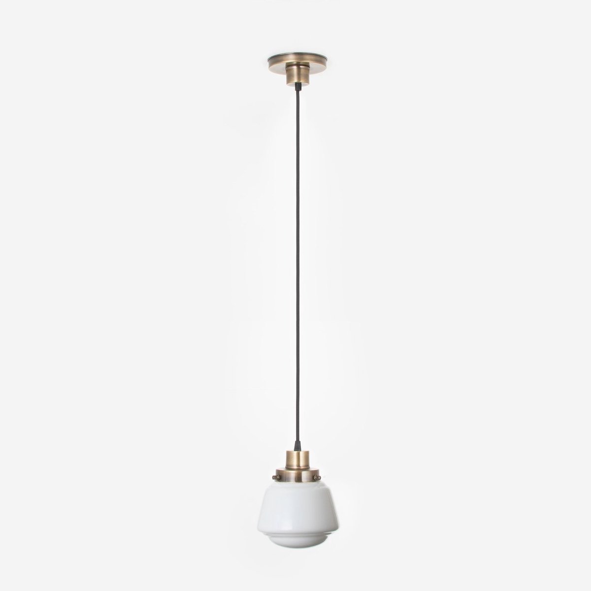 Hanglamp aan snoer High Button 20's Brons - Art Deco Trade