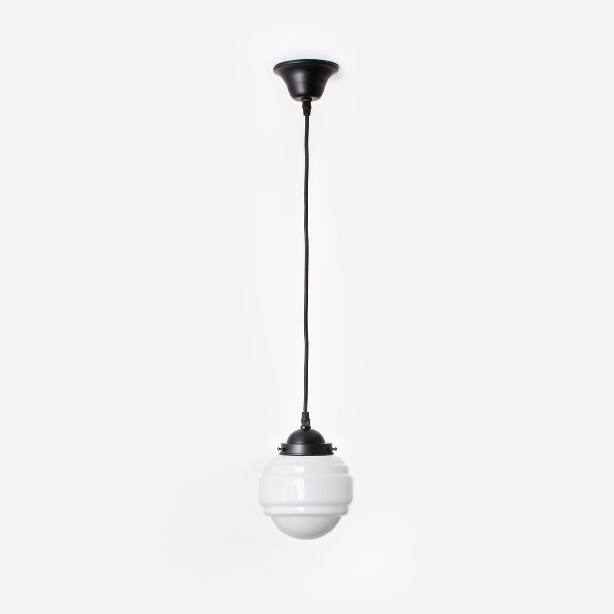 Coloured by Art Hanglamp aan snoer Polkadot Moonlight - Art Deco Trade Zwart