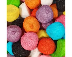 spekbollen - mix - 50-stuks - spekken - diverse - kleuren - 450 gram