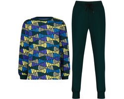 Vingino Wibo Jongens Pyjamaset - Dark jungle green