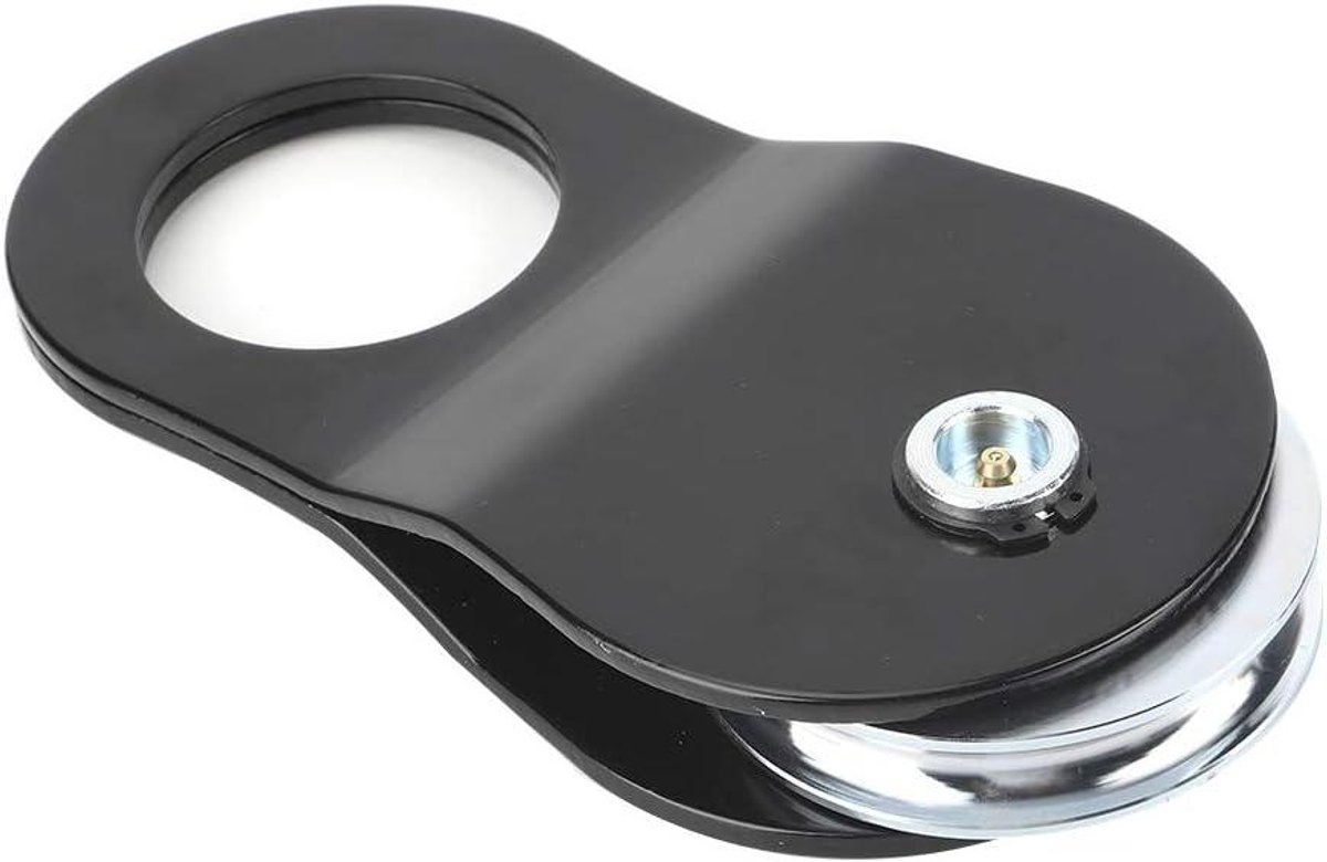 Allecto Plus - Snatch Block voor Lier met 22000lbs Capaciteit en Zwart Ontwerp voor ATV UTV Tow Trailer Herstelwerkzaamheden en Outdoor Reddingen