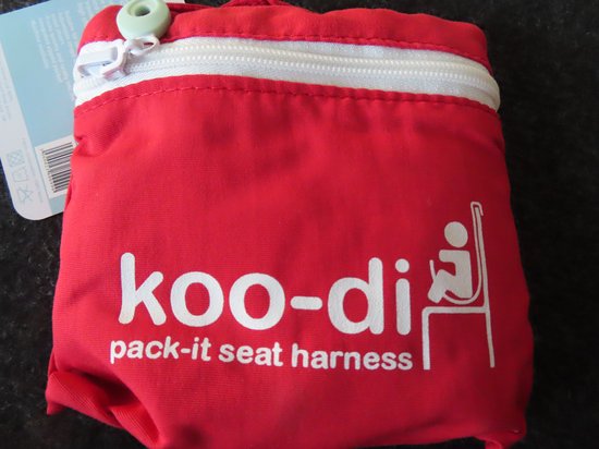 koo-di pack-it seat harness, rood van Koo-di — afbeelding 4