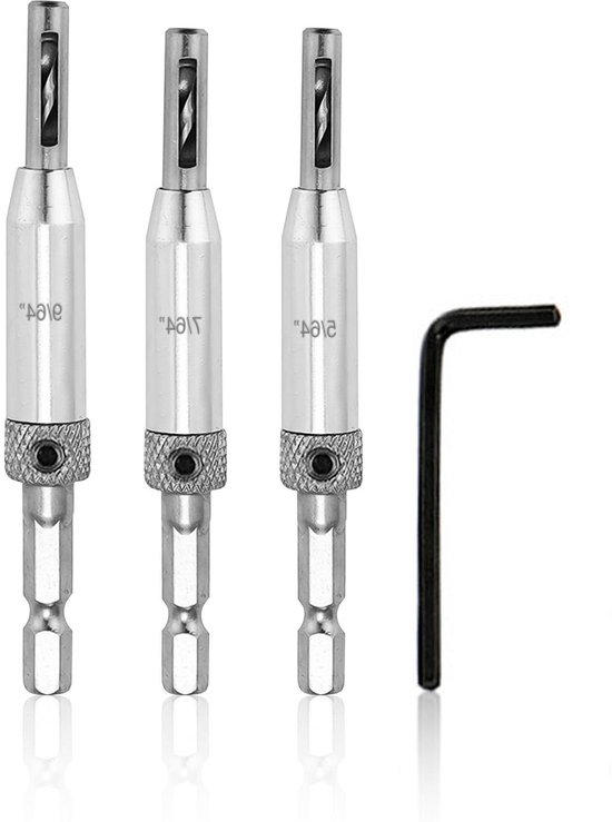 SKDFHOD Set van 6 zeskantschroevendraaiers, sleutelhangers