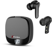 S-Combines Live Pro 2 - Draadloze Oordopjes - Bluetooth Oordopjes - Active Noise Cancelling tot 98.5%, Multipoint Connection - Waterdicht Design - TWS ANC Daily - Earpods - Universeel - Bluetooth V5.3 - HiRes Certified - Zwart