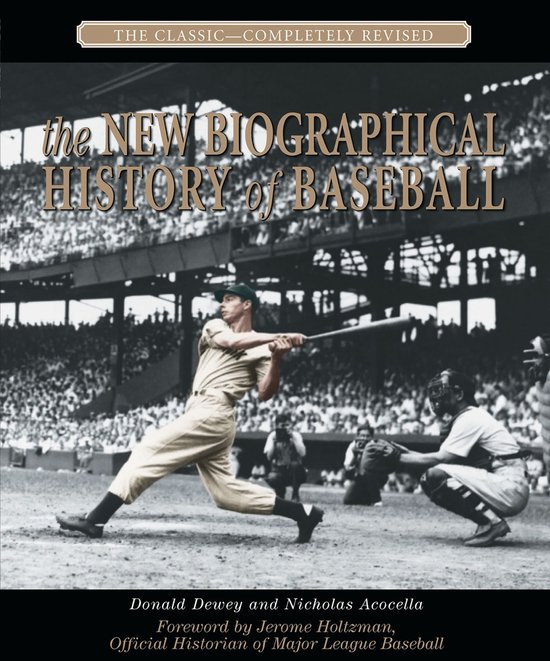 The New Biographical History of Baseball - cover