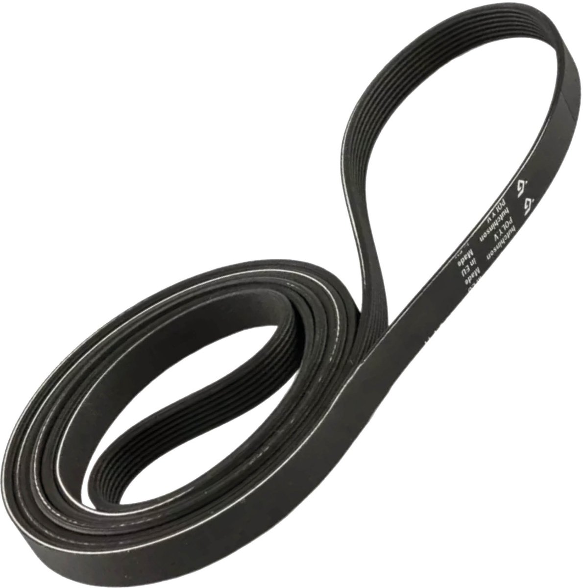 Poly-V snaar 1965H8 met ribbels | Aandrijfsnaar o.a. voor wasmachine | Lengte 1965 mm met aan de binnenzijde 8 ribbels | O.a. geschikt voor AEG, Electrolux, Zanker en Zanussi | Multaparts® huismerk