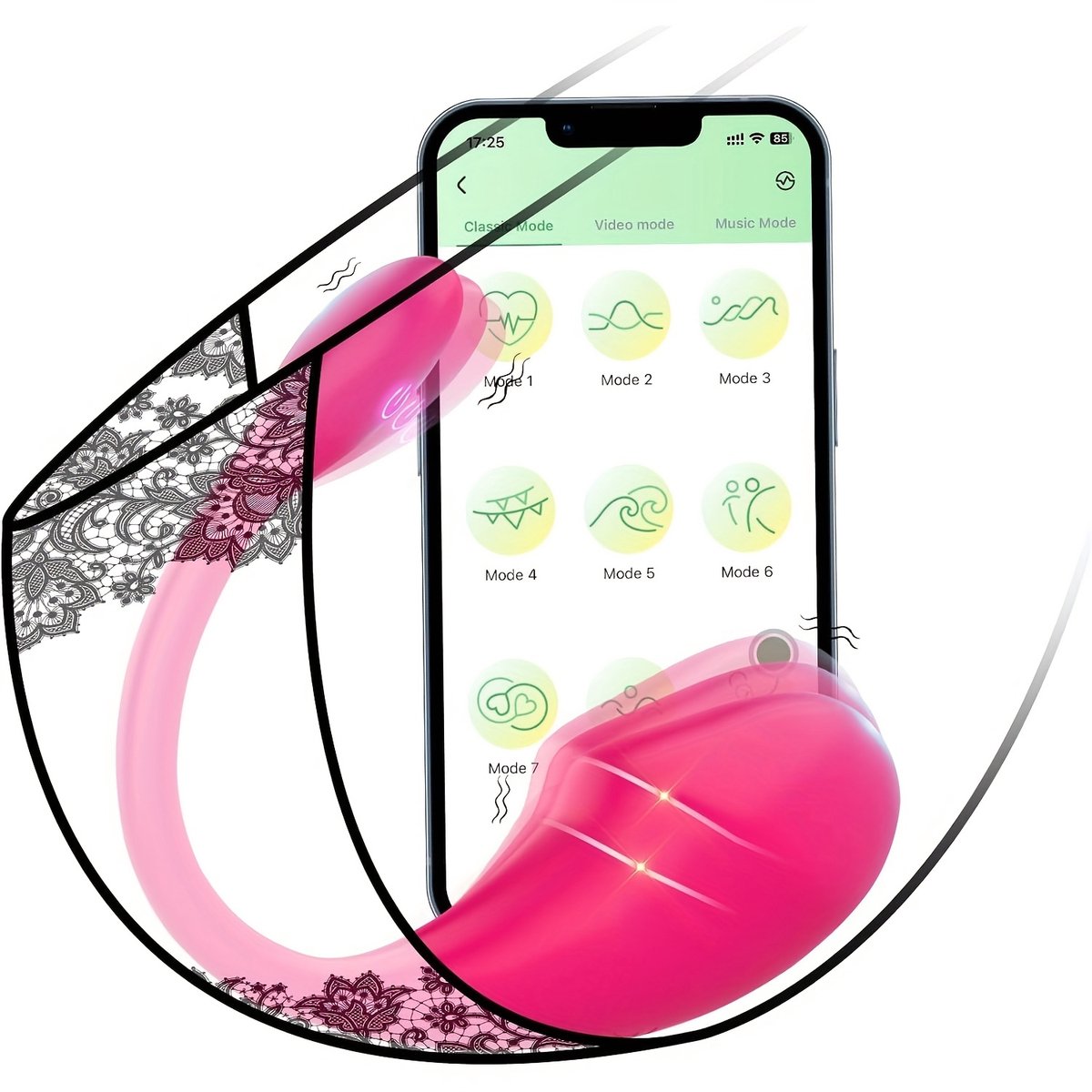 Lzwintrading Vibrators voor Vrouwen met App Control - Sex Toys voor Vrouwen Koppels - G Spot Bullet Vibrator met 10 Vibratie Standen- Clitoris Stimulator - Dildo Vibrator Realistisch - Seksspeeltjes - Erotiek - Vibrerend Ei - Anale Speeltjes