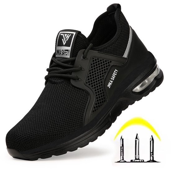 JMKA Chaussures de sécurité - chaussures de travail - chaussures de travail hommes - chaussures de travail femmes - chaussures de sécurité femmes - LIGHTWEIGHT - chaussures de sécurité hommes - taille 45