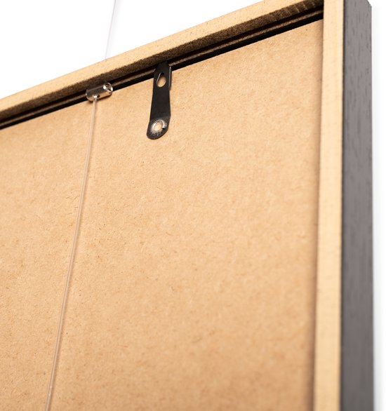 Artiteq - Cadre Photo Mural - Ensemble de Cadres Photo Flexibles - Collage de Photos pour Montage Horizontal et Diagonal - 5 Cadres Photo - 3x 13 x 18 et 2x 20 x 30 cm - Chêne Naturel