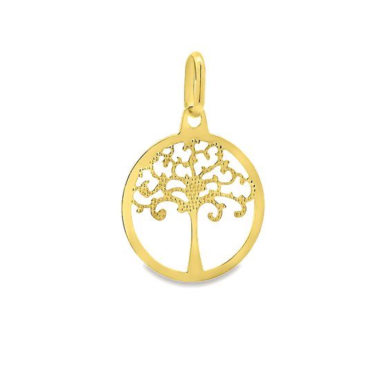 Bijoutier Zwartevalk Pendentif arbre de vie en or 14 carats - 14.307