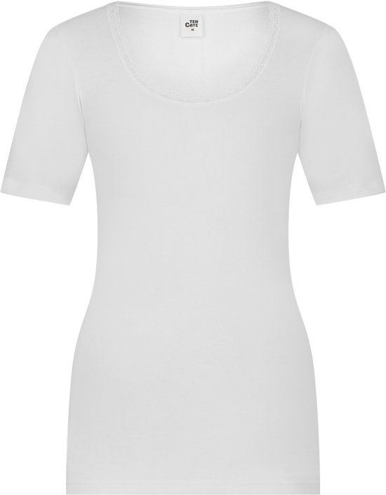 Ten Cate thermo t-shirt lace snow white voor Dames Maat XL bol