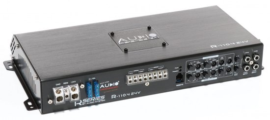 Audio System R-110.4 24V RADION-SERIE 4 kanaals versterker 24 Volt / Vrachtwagen - Truck / 800W RMS