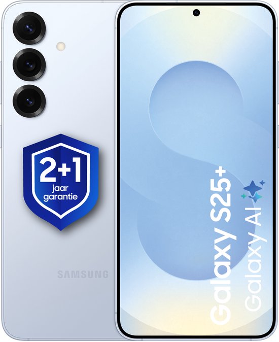 Samsung Galaxy S25 Plus - 5G - 512GB - Icy Blue + 1 jaar extra garantie
