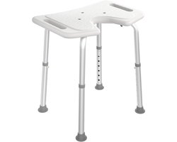 Medische Douchekruk – Verstelbaar, Lichtgewicht, Antislip – Wit