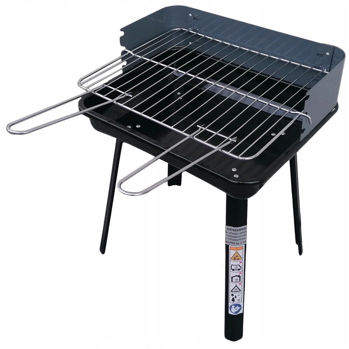 Master Grill MG936 - Houtskoolbarbecue - Draagbaar - Opvouwbaar