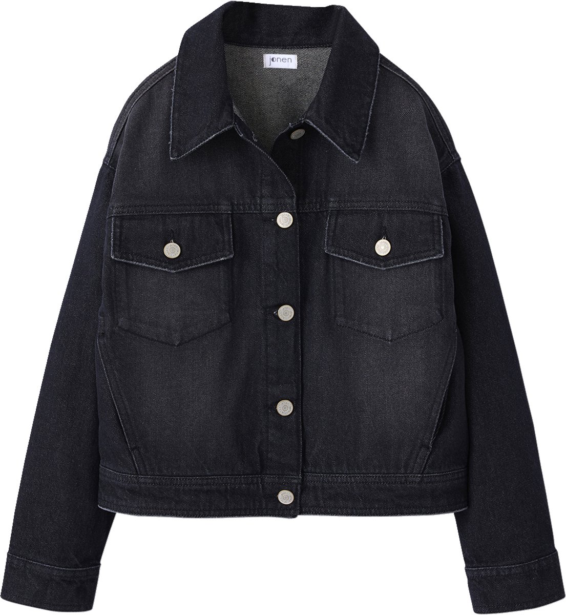Jonen Oversized meisjesjas en jeans JONEN