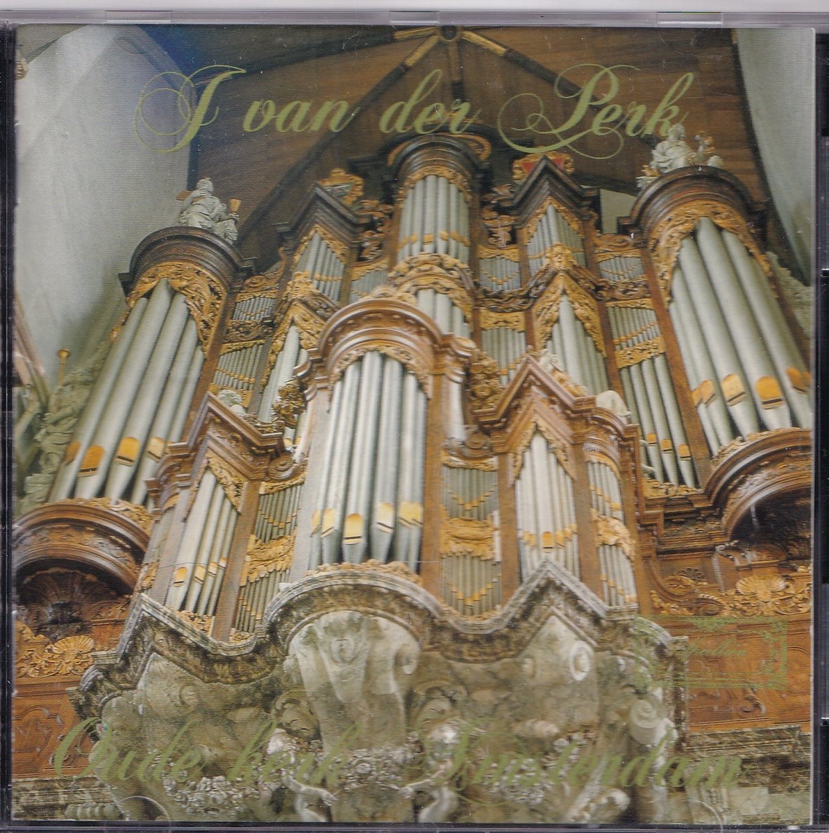 J. van der Perk bespeelt het orgel van de Oude Kerk te Amsterdam - Jacob van der Perk