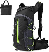 RAMBUX® - Rugzak met Waterzak - Fluor - Drinkzak 2 Liter - Drink Tas - Fietsen - Wandelen - Geïntegreerd Bite Valve Mondstuk - Verwijderbare Slang