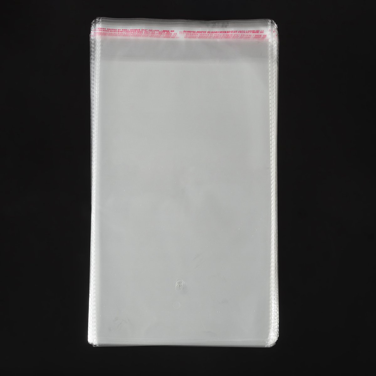 200x Cellofaan zakjes - Met Plakstrip - Transparant - Uitdeelzakjes - Snoepzakjes - Plastic Zakjes - Traktatie Zakjes - 15,3 cm x 23 cm