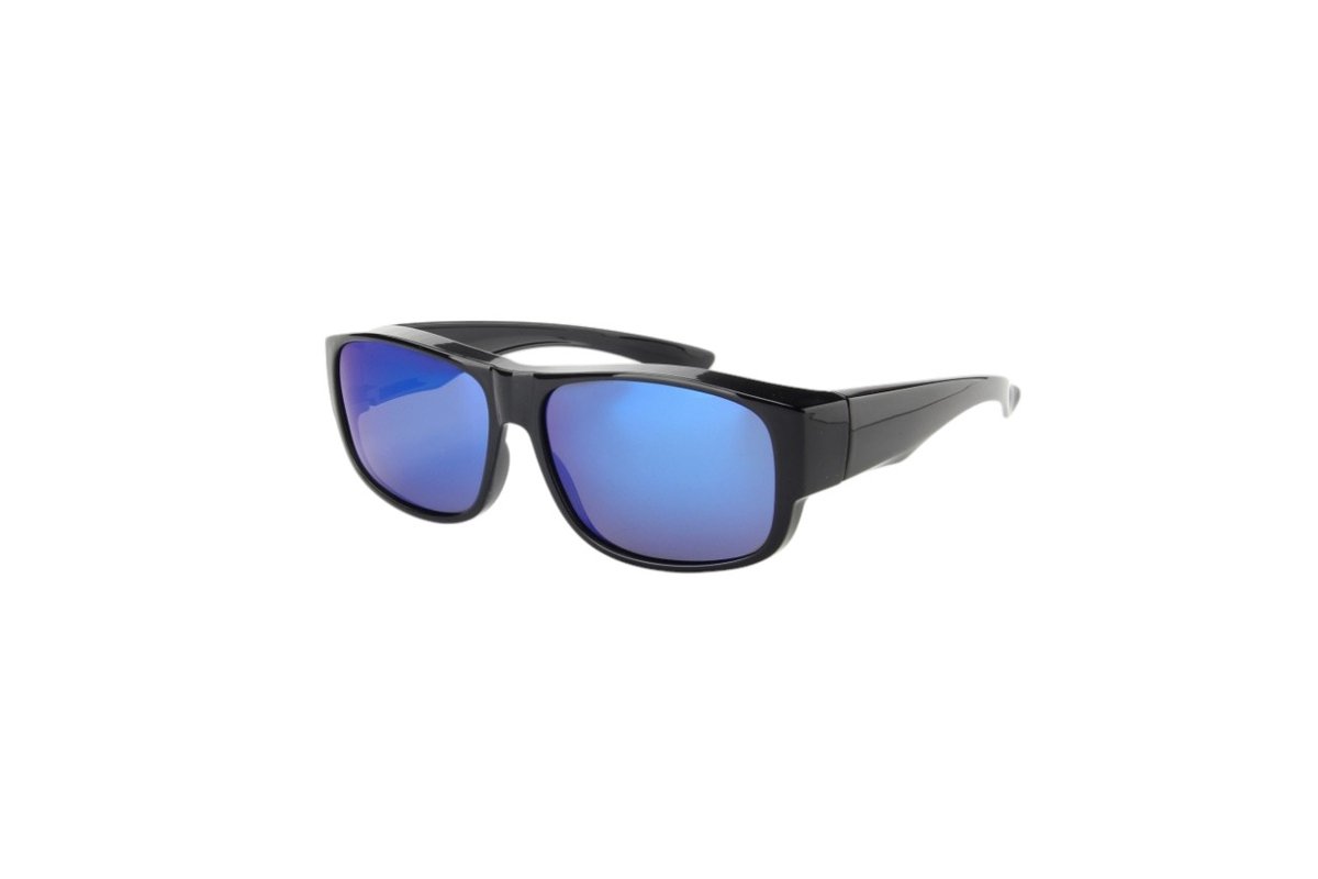 Overzetzonnebrillen – Zonnebril - Opzetzonnebril – Polarized – UV400 – Polariserend – Man - Vrouw - Blauw - Bekend van TV