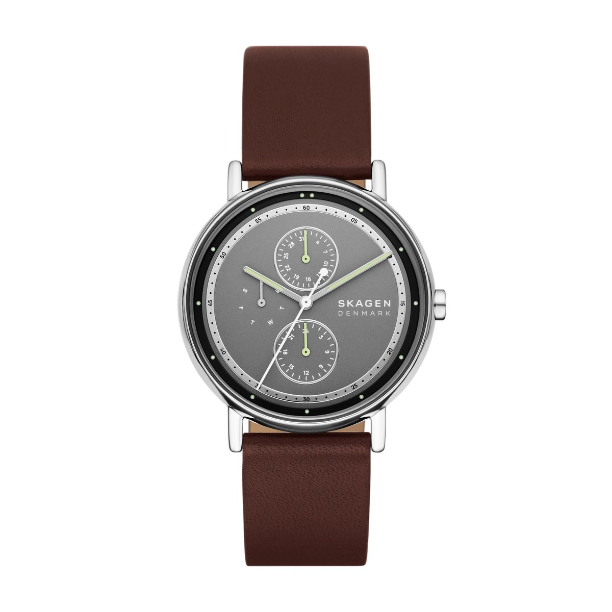 Skagen SIGNATUR Heren Horloge 40 cm - Zilverkleurig