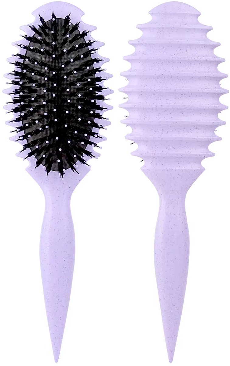 Krullenborstel Paars - Curl Brush - Haarborstel - Krullen