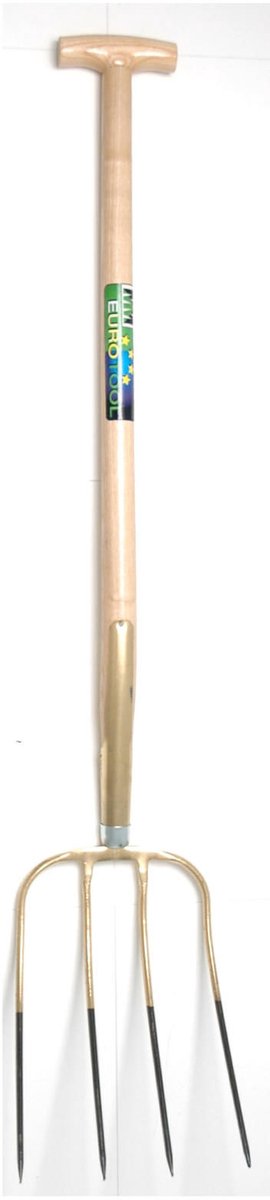 Mestvork 4 tandsstiftsteel 85cm