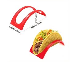Taco Houder - Taco Standaard - Taco Tuesday - Assorti - Tacohouder voor Makkelijk Serveren en Vullen – Vaatwasser Bestendig - Kunststof