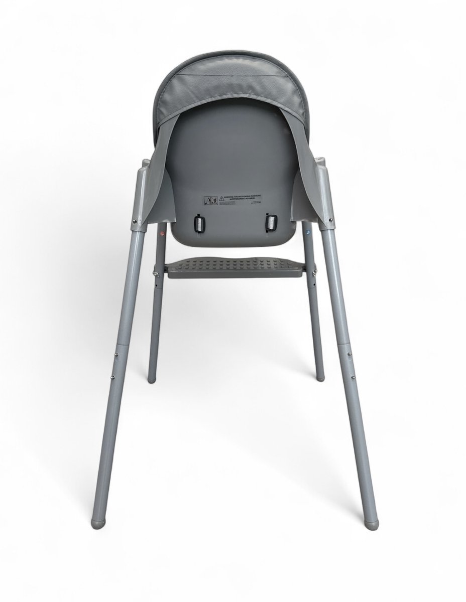 Liefjes & Co Kinderstoel - Eetstoel Baby – Inclusief Kussen – Verstelbare Baby Eetstoel – 2 in 1 & Peuterstoel – Grijs thumbnail 6
